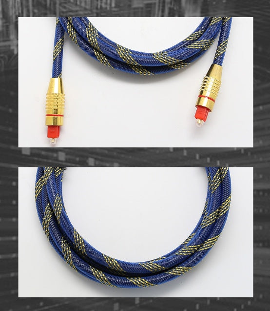 Audio line audio fiber line